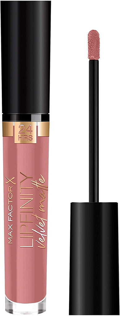 Max Factor Lipfinity Velvet Matte 24Hr Lipstick - 035 Elegant Brown