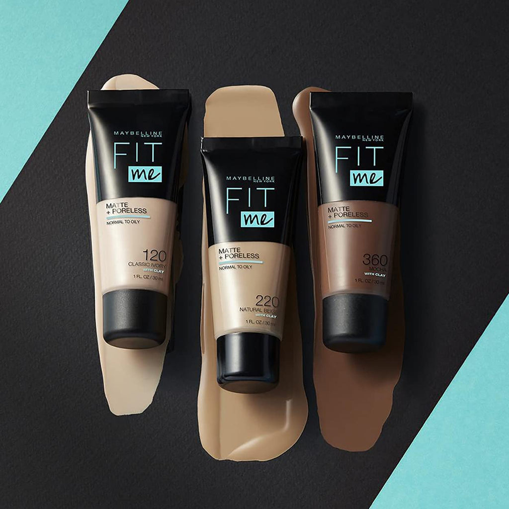 Maybelline Fit Me Matte & Poreless Foundation 30ml - Various Shades