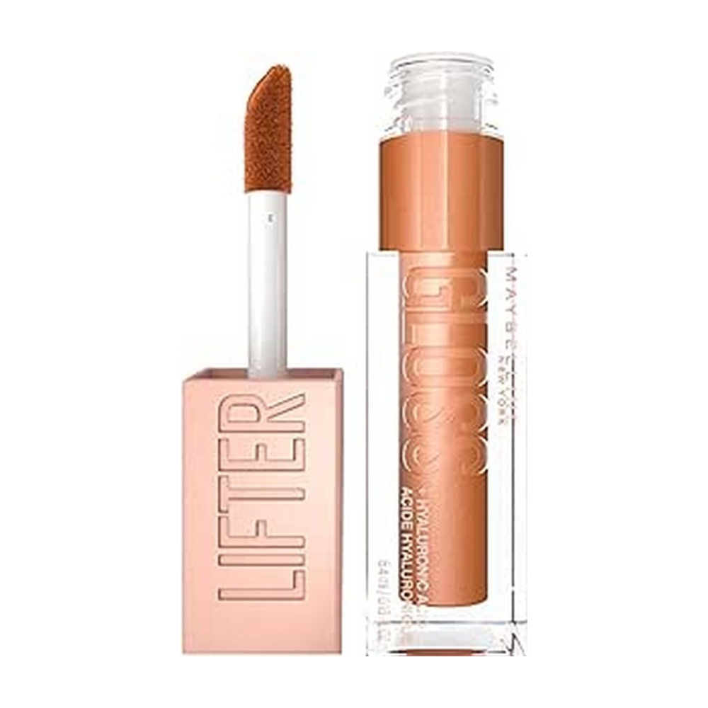 Maybelline New York Lifter Plumping Hydrating Lip Gloss + Hyaluronic Acid - 019 Gold 5.4ml