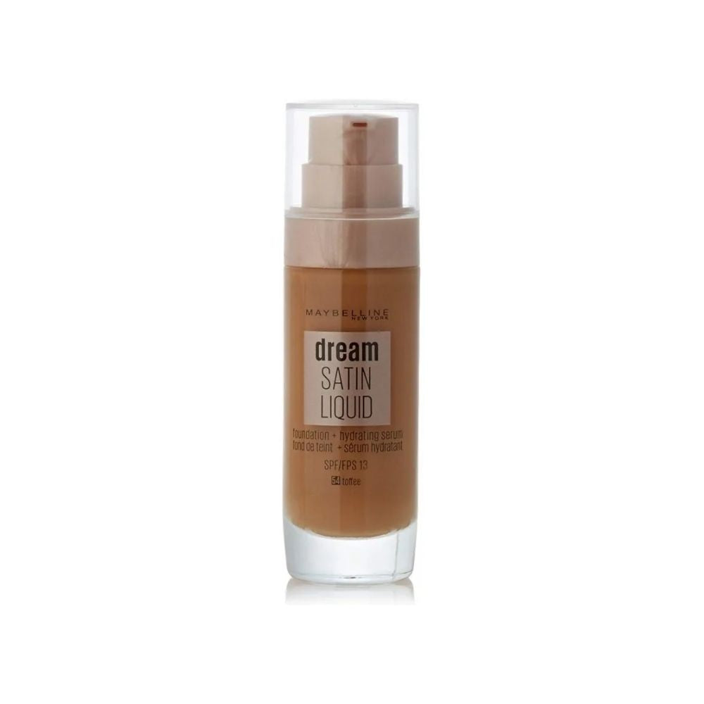 Maybelline New York Dream Satin Liquid Foundation 30ml - Choose Shade