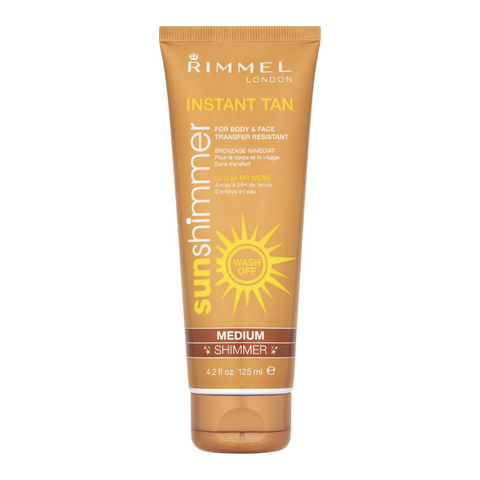Rimmel London Instant Tan Sun Shimmer Instant Tan - Medium 125ml