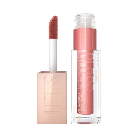 2 x Maybelline New York Lifter Plumping Hydrating Lip Gloss - 003 Moon 5.4ml
