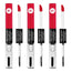 3 x Revlon Colorstay Overtime Dual Ended Lipcolor - 040 Forever Scarlet