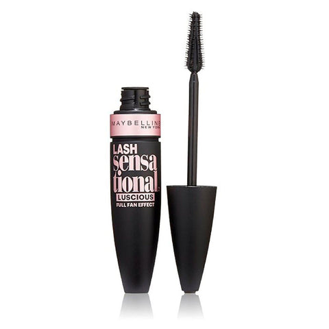 2 x Maybelline Lash Sensational Luscious Mascara Black 9.5ml New