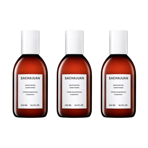 3 x SACHAJUAN Moisturizing Conditioner 250 ml