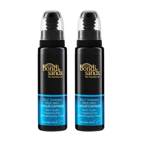 2 x Bondi Sands Self Tanning Face Mist 1 Hour Express 70ml