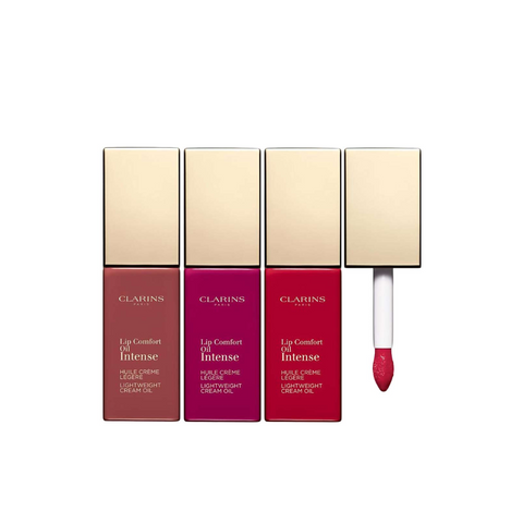 2 x Clarins Lip Comfort Oil Intense 7ml - 03 Intense Raspberry