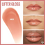 3 x Maybelline New York Lifter Plumping Hydrating Lip Gloss - 007 Amber 5.4ml