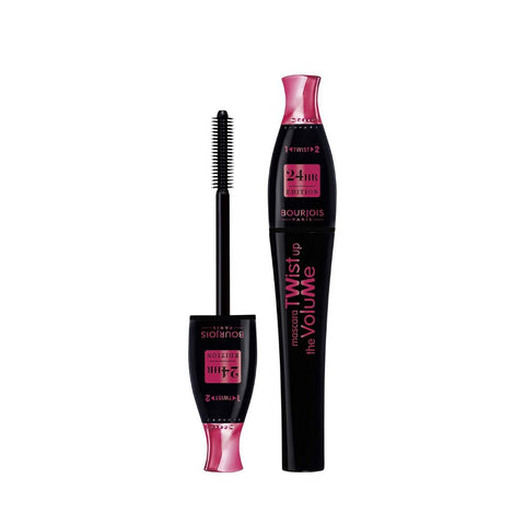 3 x Bourjois Paris Twist Up the Volume 24hr Edition Mascara 8ml - 23 Black