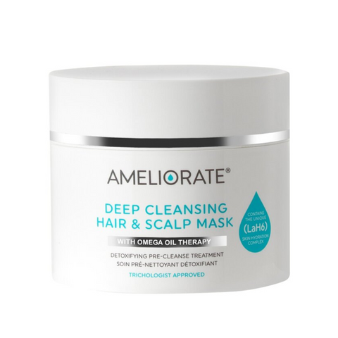 2 x Ameliorate Deep Cleansing Hair & Scalp Mask 225ml