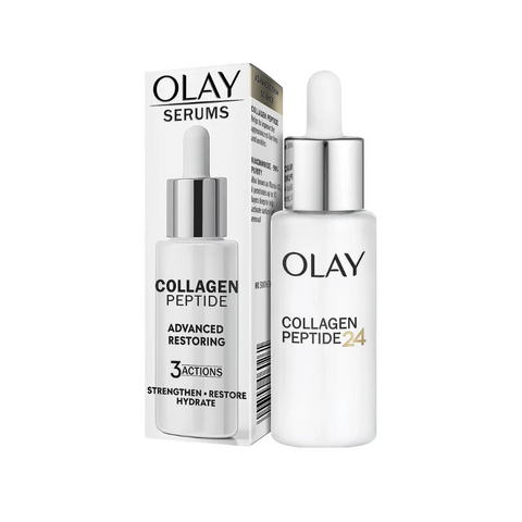 2 x OLAY Collagen Peptide Advanced Restoring 3 Actions Serum 40ml
