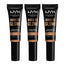 3 x NYX Professional Makeup Born To Glow Concealer - 12.7 Neutral Tan