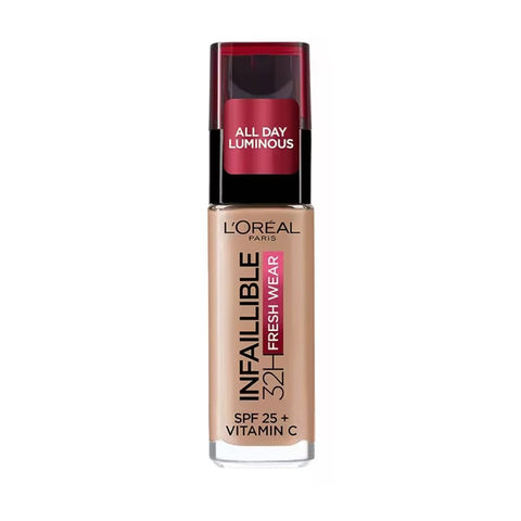2 x L'Oreal Paris Infaillible 32H Fresh Wear Liquid Foundation - 280 Natural Sun