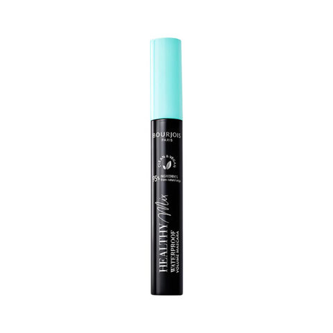2 x Bourjois Clean & Vegan Healthy Mix Waterproof Volume Mascara 10ml - Black