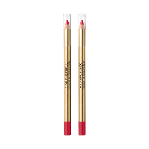 2 x Max Factor Colour Elixir Lip Liner - 065 Red Plum