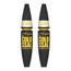 2 x Maybelline The Colossal Longwear Mascara 36HR 10.7ml - 01 Black