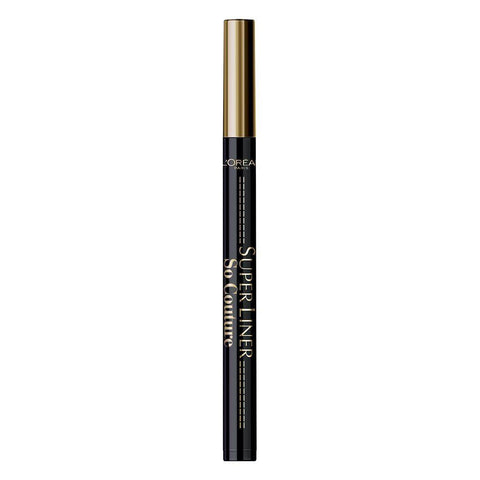 2 x L'Oreal Paris Superliner So Couture 01 Black Eyeliner New