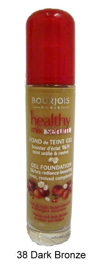 3 x Bourjois Healthy Mix Serum Gel Foundation 30ml New &   - Various Shades