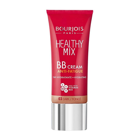2 x Bourjois Paris Healthy Mix Anti Fatigue BB Cream 30ml - 03 Dark