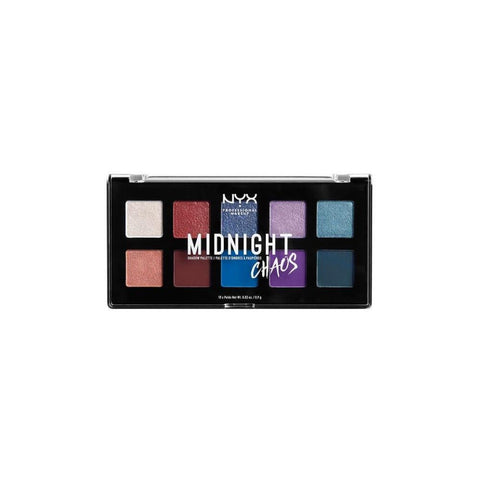 2 x NYX Professional Makeup Shadow Palette 01 Midnight Chaos