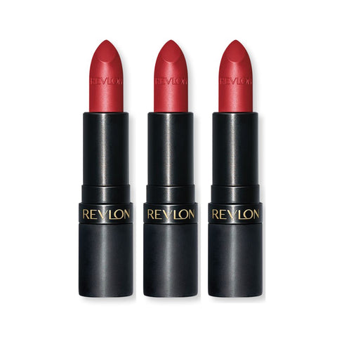 3 x Revlon Super Lustrous The Luscious Mattes Lipstick - 026 Getting Serious