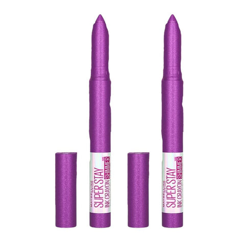 2 x Maybelline New York Superstay Ink Crayon - 170 Throw A Party