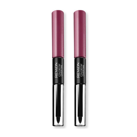 2 x Revlon Colorstay Overtime Dual Ended Lipcolor - 260 Perennial Plum
