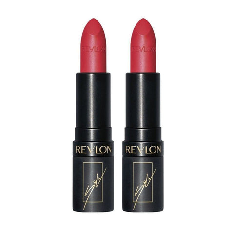 2 x Revlon Super Lustrous The Luscious Mattes Lipstick - 026  The Sofia Red