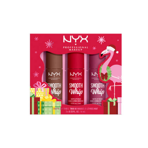 2 x NYX Professional Makeup Smooth Whip Matte Lip Trio - 01