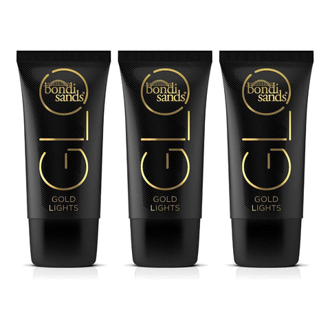 3 x Bondi Sands Glo Highlighting Cream - Gold Lights