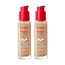 2 x Bourjois Healthy Mix Clean and Vegan Foundation 30ml - 55N Deep Beige