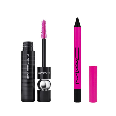3 x MAC Stack Travel Exclusive Mini Eye Kit - Extreme Black