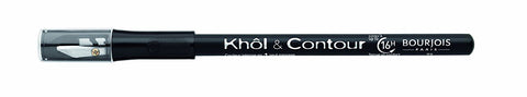 2 x Bourjois Paris Khol and Contour with Built-in Sharpener 1.14g - Noir Black