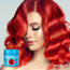 6 x La Riche Directions Semi-Permanent Hair Color 100ml Tubs - Poppy Red