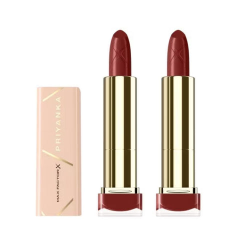 2 x Max Factor Colour Elixir Priyanka Lipstick - 082 Warm Sandalwood