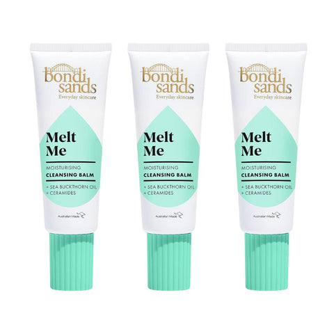 3 x Bondi Sands Everyday Skincare Melt Me Moisturising Cleansing Balm 100ml