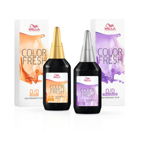 Wella Color Fresh Hair Toner 75ml - 6/45 Dark Blonde/Red Red-Violet