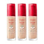 3 x Bourjois Healthy Mix Clean and Vegan Foundation 30ml - 50.5N Light Ivory