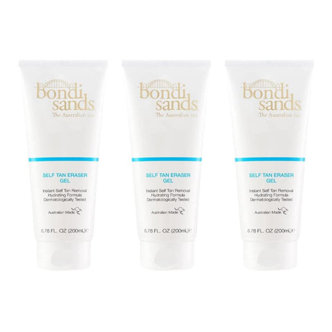 3 x Bondi Sands Self Tan Eraser Gel 200ml