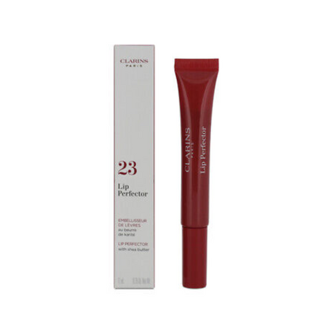 2 x Clarins Lip Perfector with Shea Butter 12ml - 23 Pomegranate Glow