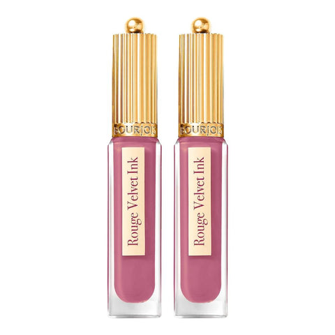 2 x Bourjois Rouge Velvet Ink Lipstick 2.4g - 24 Cup Of Rose