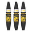 3 x Maybelline The Colossal Longwear Mascara 36HR 10.7ml - 01 Black