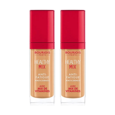 2 x Bourjois Healthy Mix Anti Fatigue Concealer 7.8ml   - 55 Honey