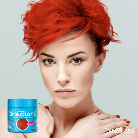 2 x La Riche Directions Semi-Permanent Hair Color 100ml Tubs - Tangerine