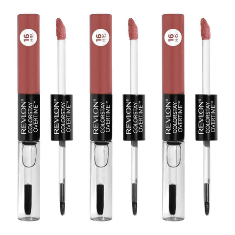 3 x Revlon Colorstay Overtime Dual Ended Lipcolor - 360 Endless Spice