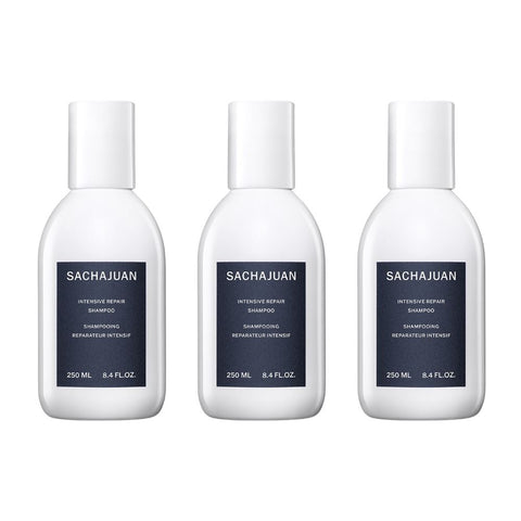 3 x SACHAJUAN Intensive Repair Shampoo 250 ml