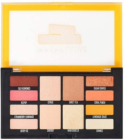 2 x Maybelline New York Lemonade Craze 12 Shades Eye Shadow Palette 12g