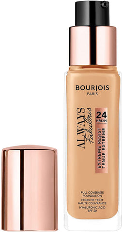 2 x Bourjois Always Fabulous 24hr Extreme Resist Foundation - 125 Ivory