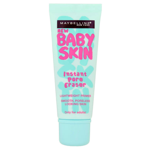 2 x Maybelline Baby Skin Instant Pore Eraser Lightweight Primer 22ml