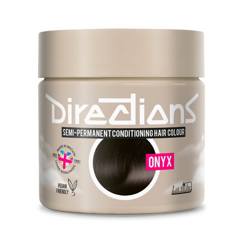 2 x La Riche Rich Naturals Range Semi-Permanent Hair Color 100ml - Onyx